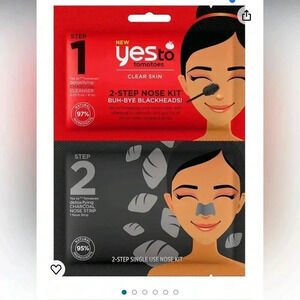 🛑MUST BUNDLE🛑 Yes To Tomatoes 2-Step Kit, Detoxifying Cleanser & Nose Strip